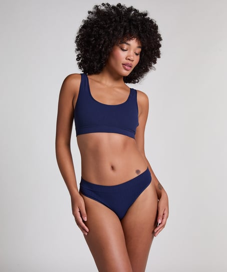 Dianne Scoop Bralette, Blue