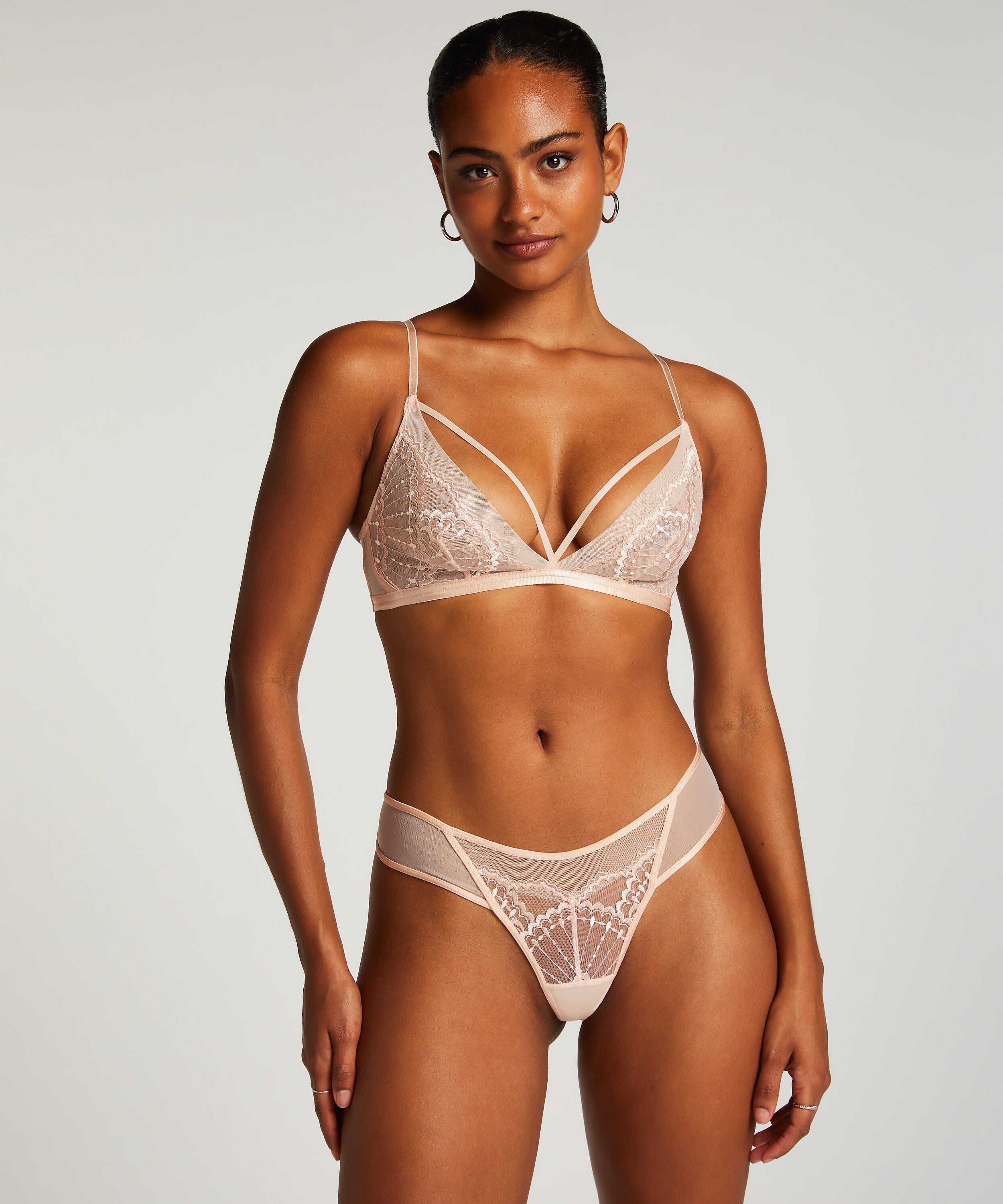 Jade Bralette, Pink