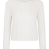 Long-Sleeved Pyjama Top, Beige
