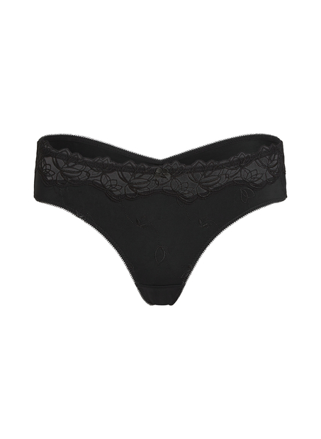 Diva thong short, Black