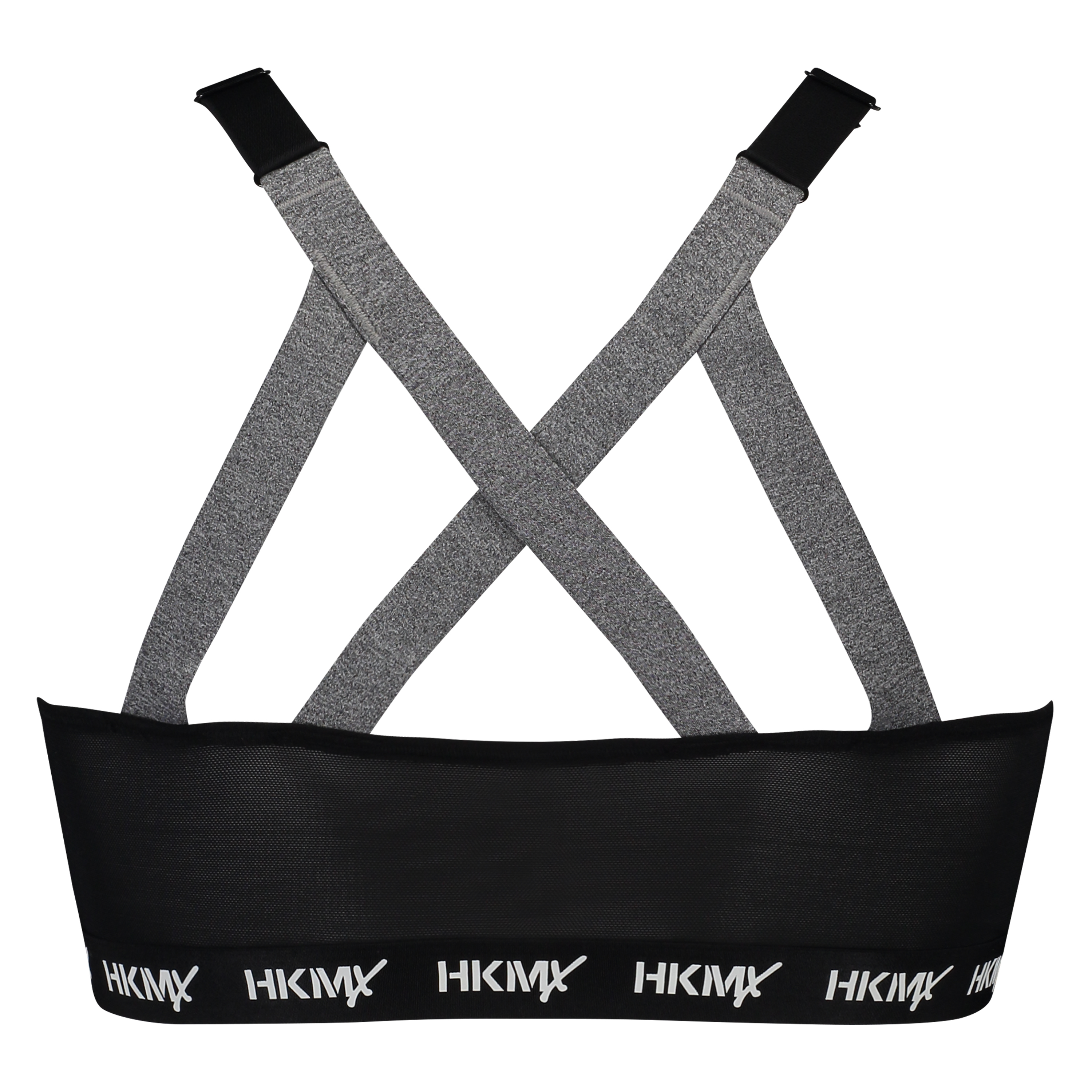 HKMX Sports bra The Pro Level 3, Gray, main