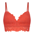 Shiloh Padded Longline Non-Underwired Bra, Red