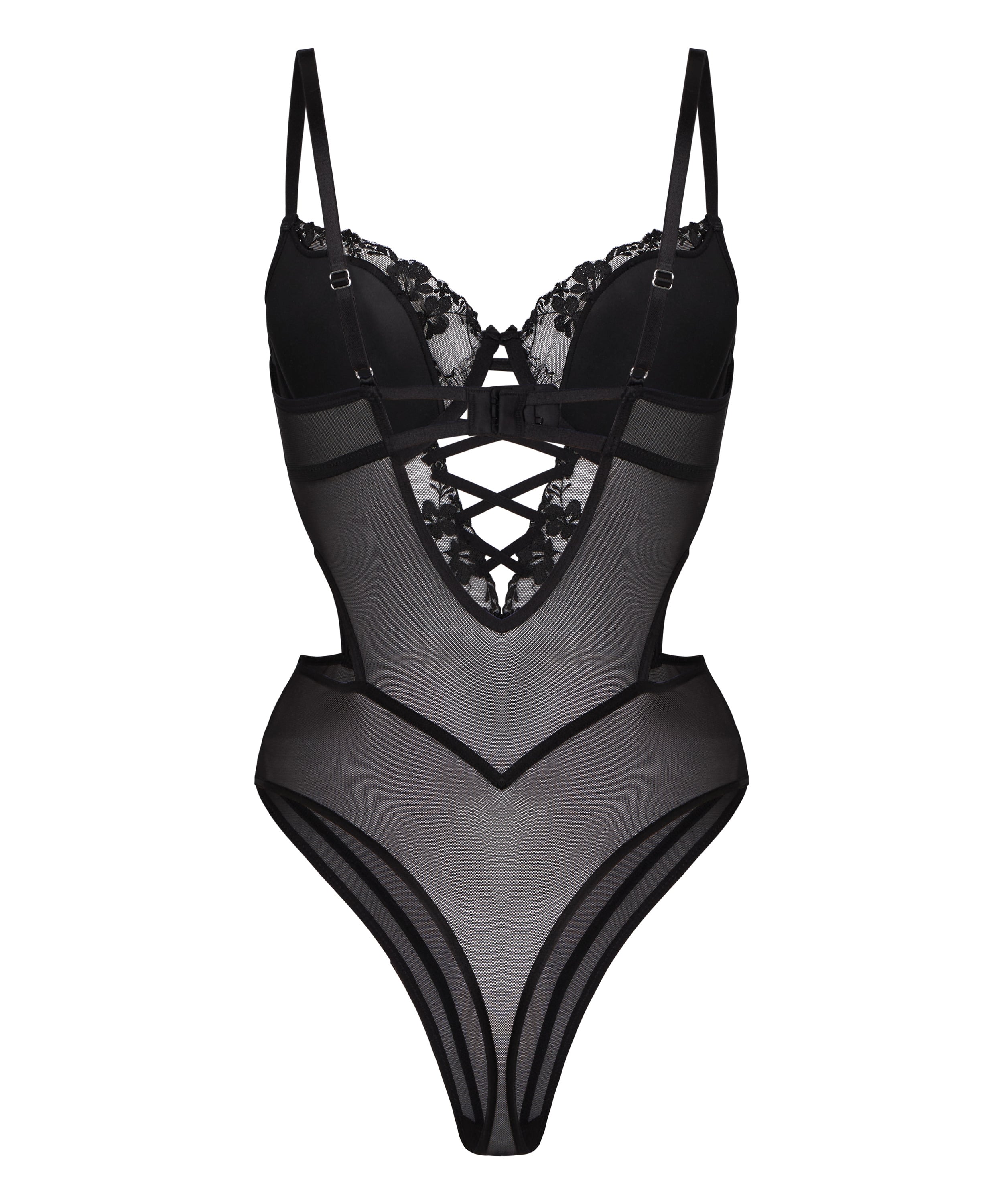 Body Peonie, Black, main
