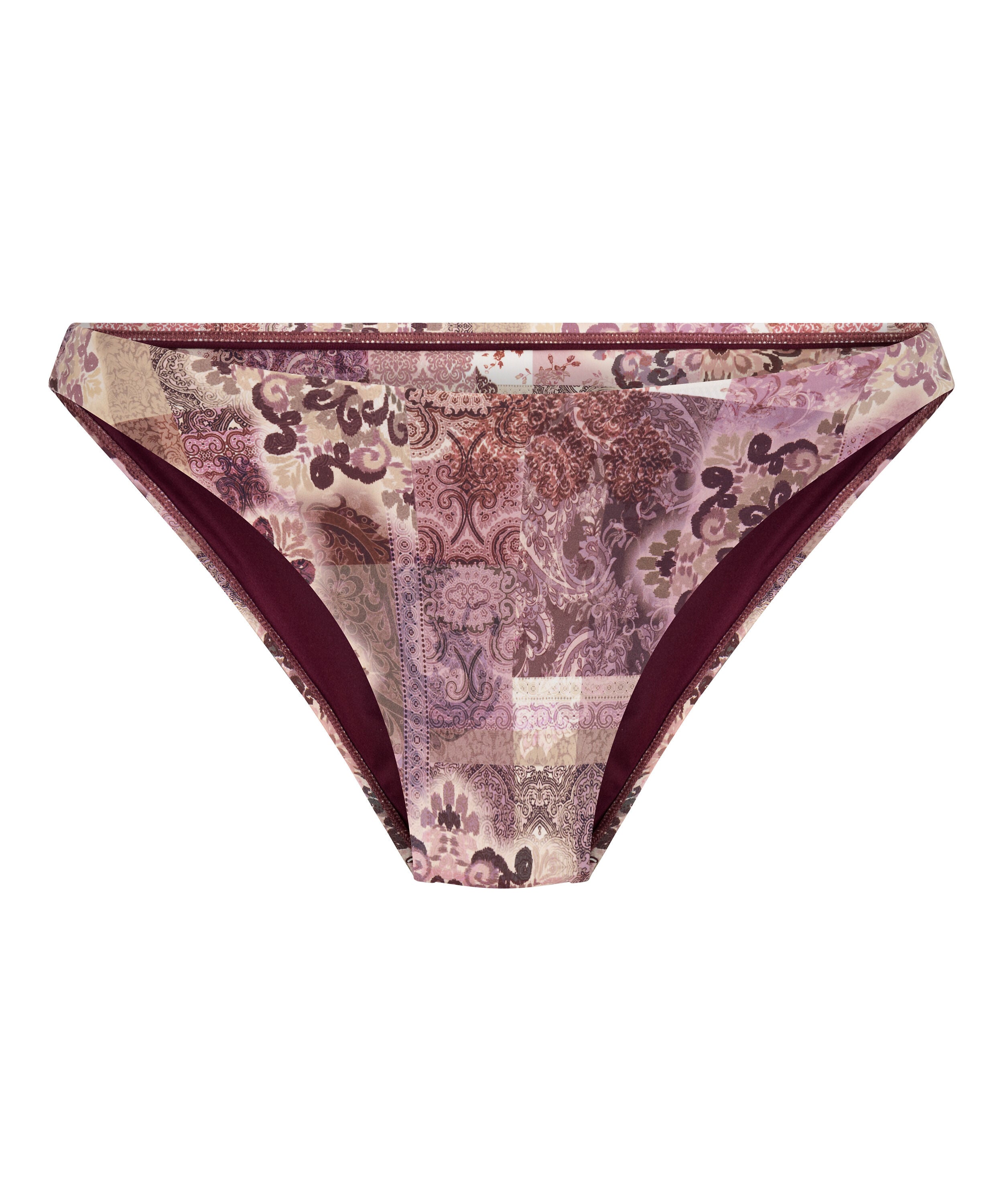 Highleg Bikini Bottom Ibiza, Purple