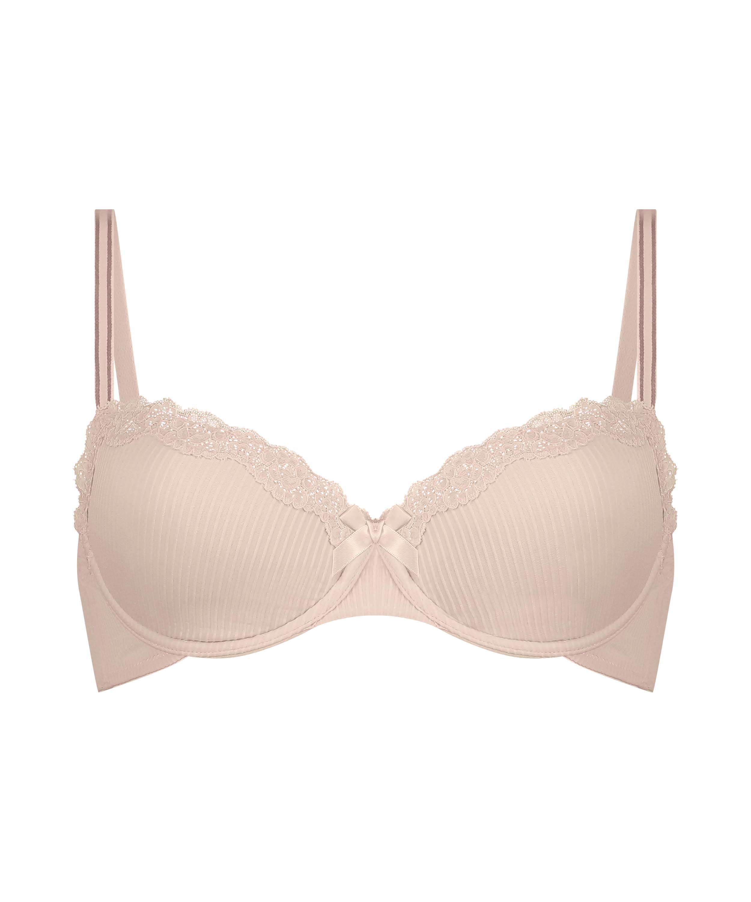 Lola Padded Underwired Bra, Pink