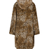 Flannel Fleece Hoodie, Beige