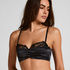 Sveta Non-Padded Underwired Bra, Black
