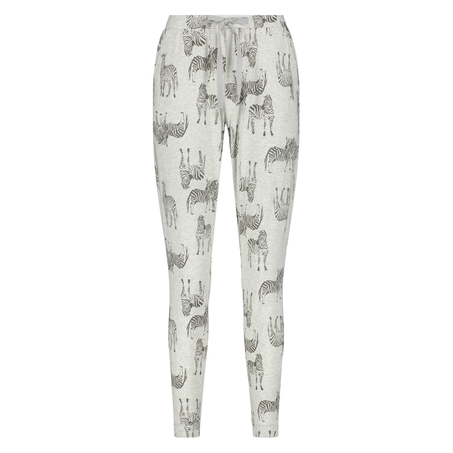 Jersey Pyjama Bottoms, Gray