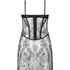 Lace Camille Slip dress, Black