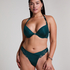 Lana Padded Underwired Push-Up Bra, Green