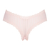 V-shaped Brazilian knickers mesh, Pink