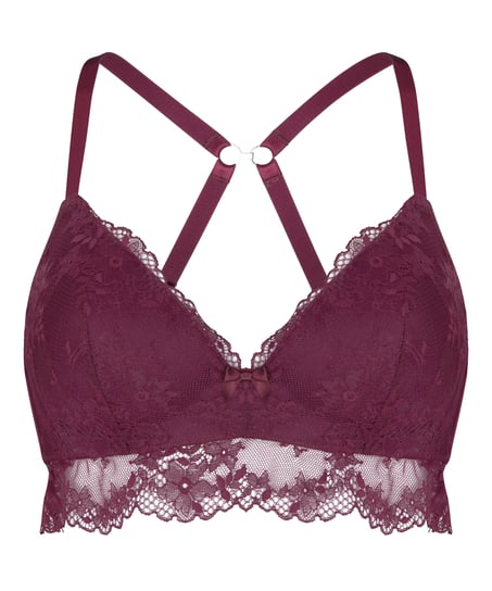 Padded Non-Wired Bra Naomi, Red