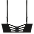 Char Padded Underwired Longline Push-Up Bra, Black