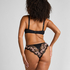 Caro Highleg Brazilian, Black