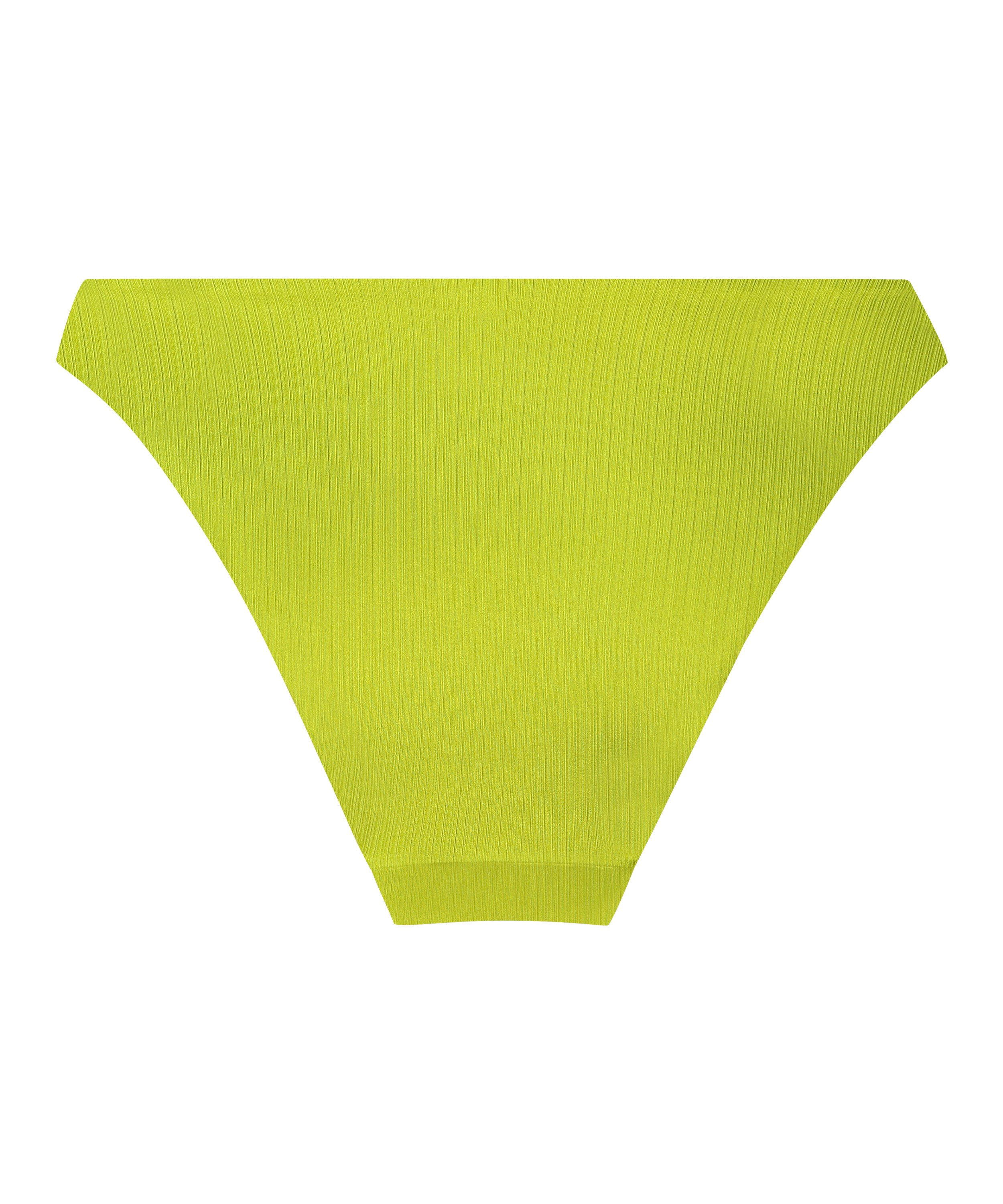 Luna High-Leg Bikini Bottoms, Green, main