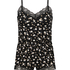 Cami Short Pyjama Set, Black