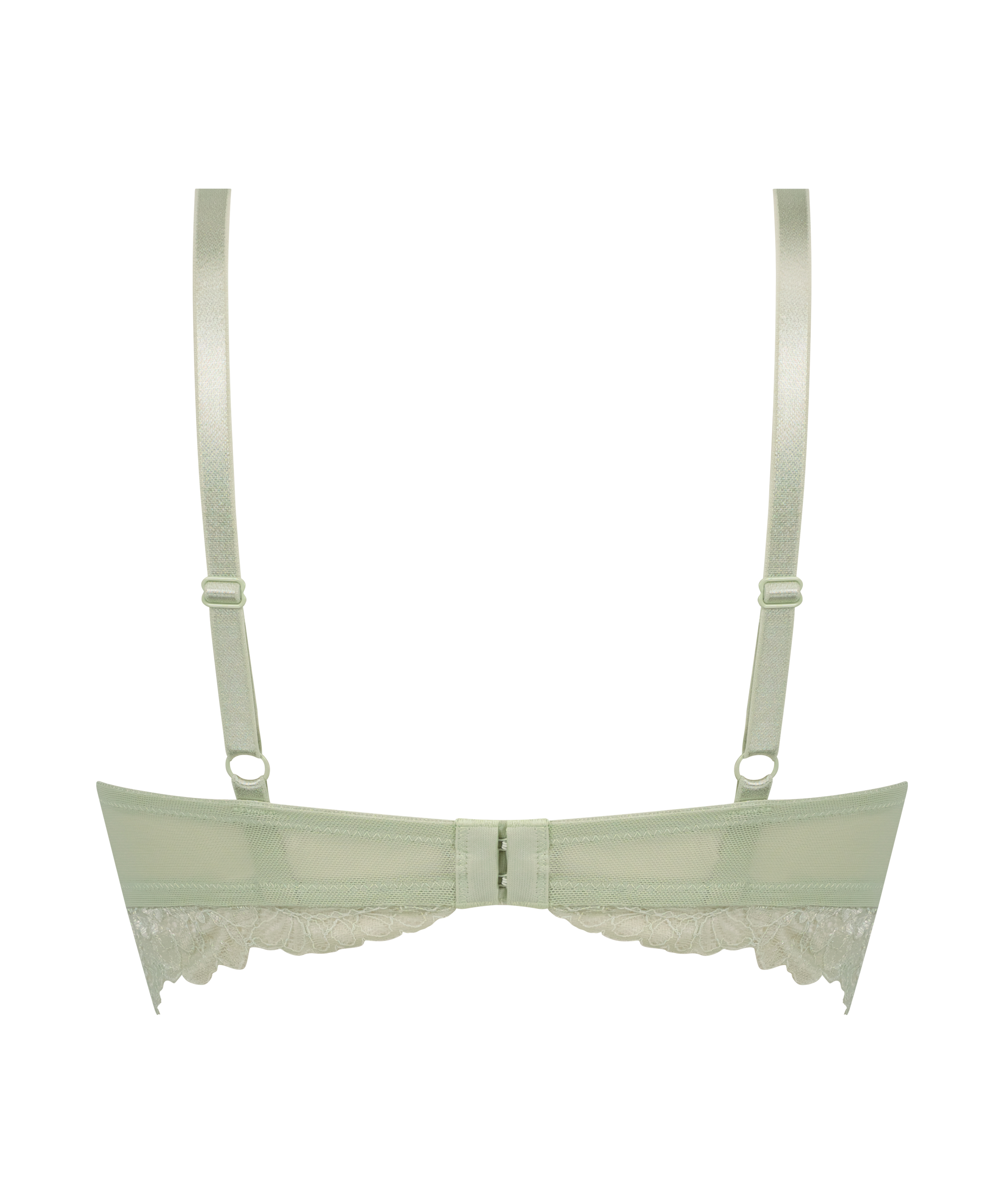 Meghan Padded Non-Wired Bra, Green, main