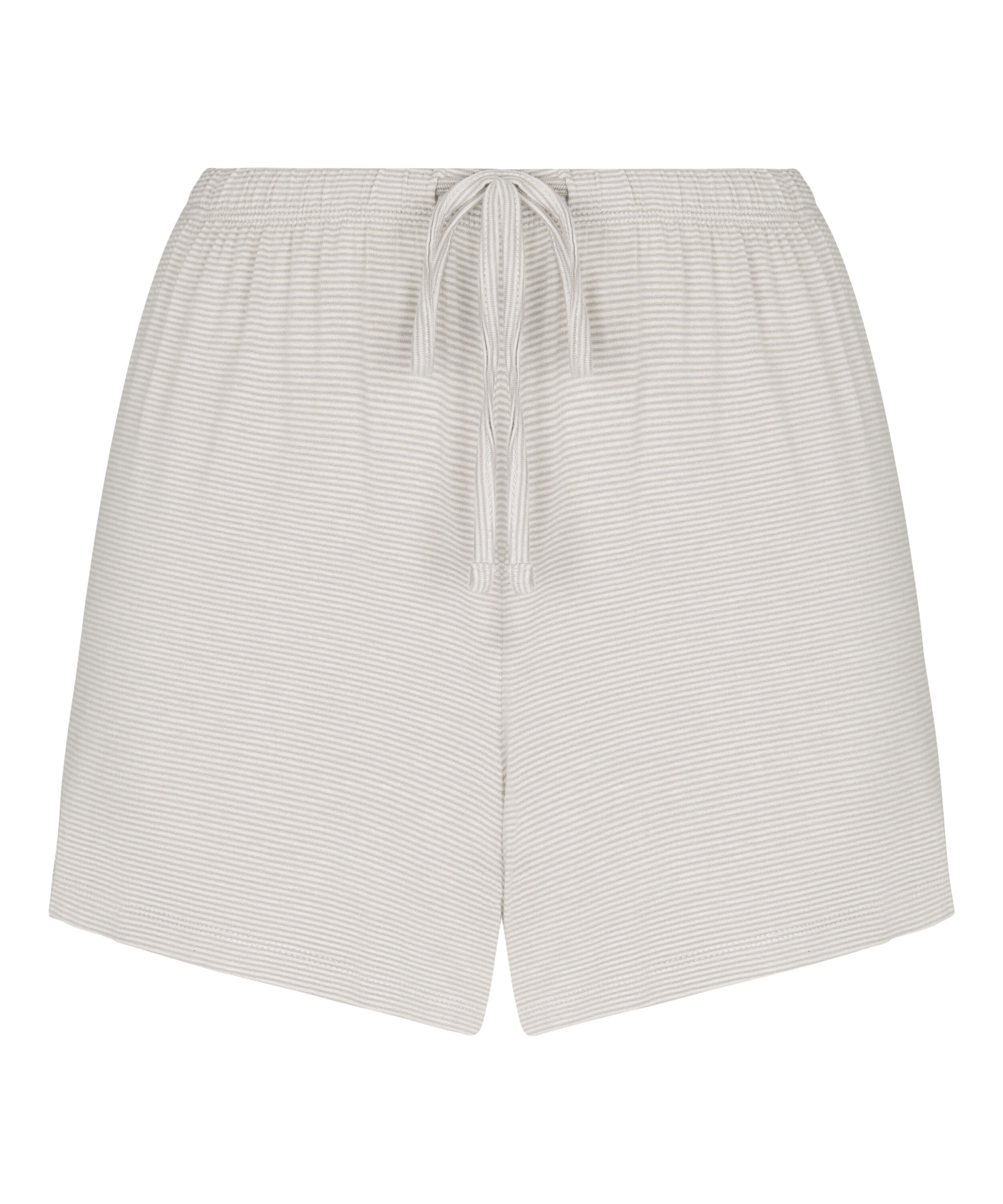 Pyjama Short Striped Jersey, Gray