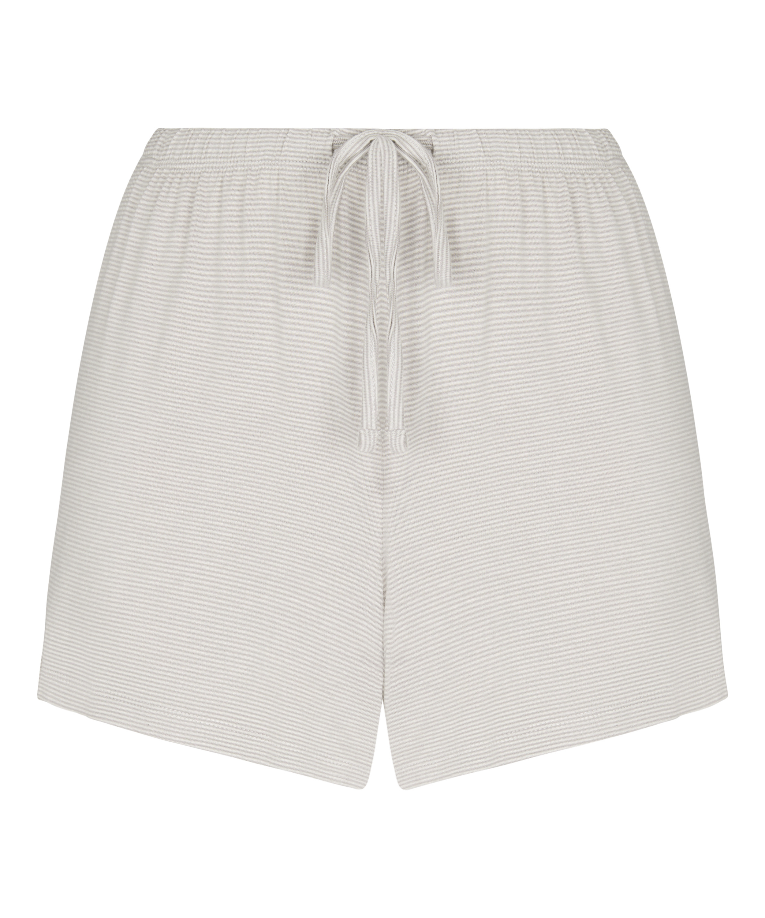 Pyjama Short Striped Jersey, Gray, main