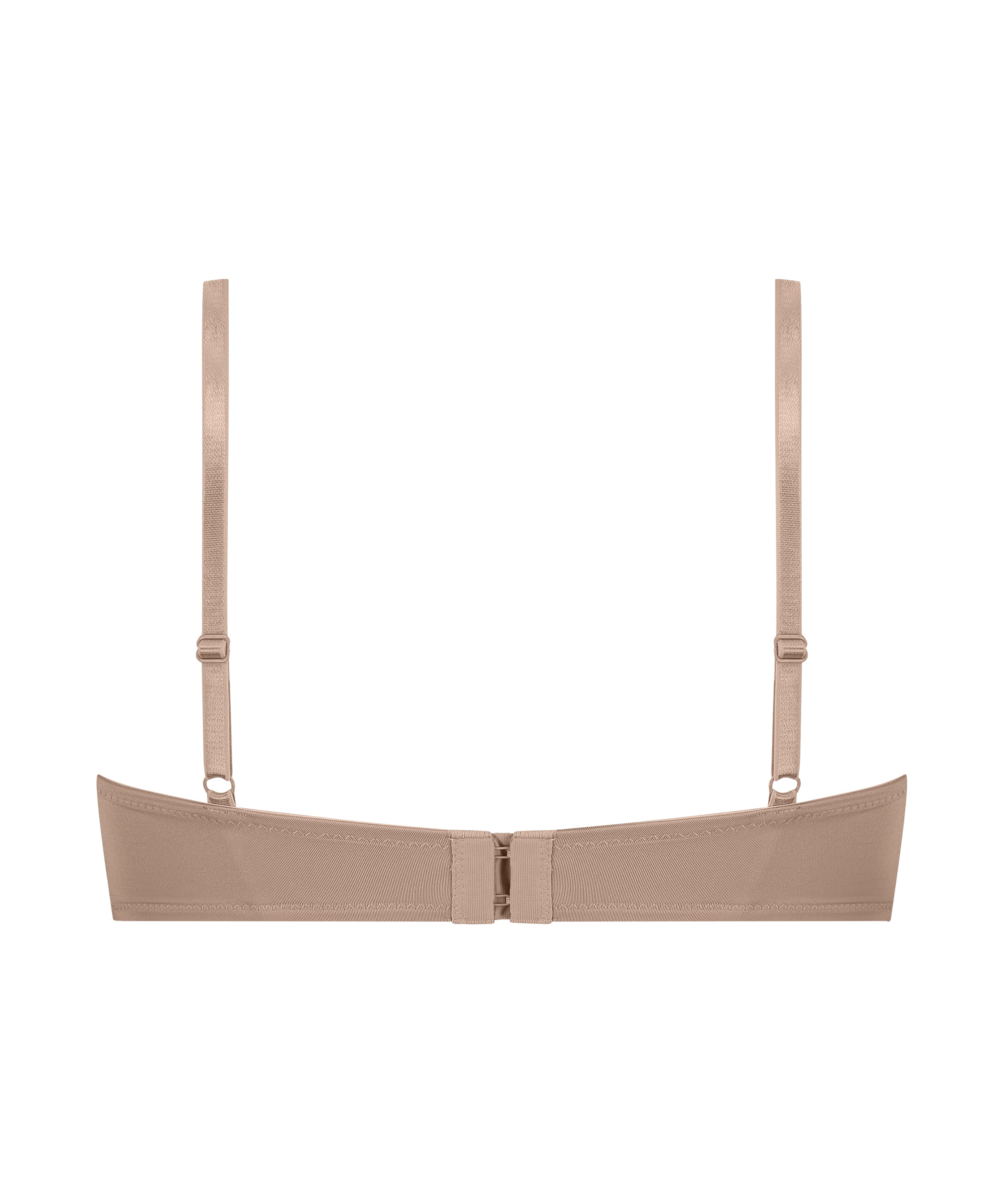 Anya Non-Padded Longline Underwired Bra, Brown, main