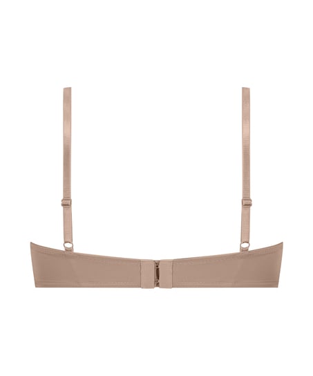 Anya Non-Padded Longline Underwired Bra, Brown