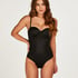 Sculpting body with padded cups, Black