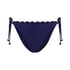 Scallop Bikini Bottoms, Blue