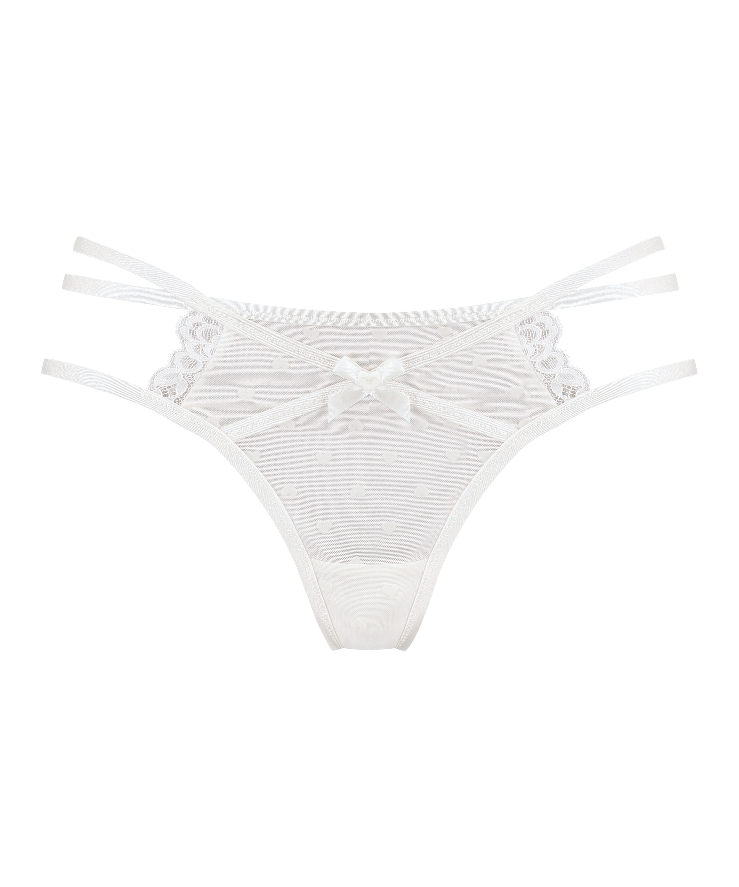Melda thong, White