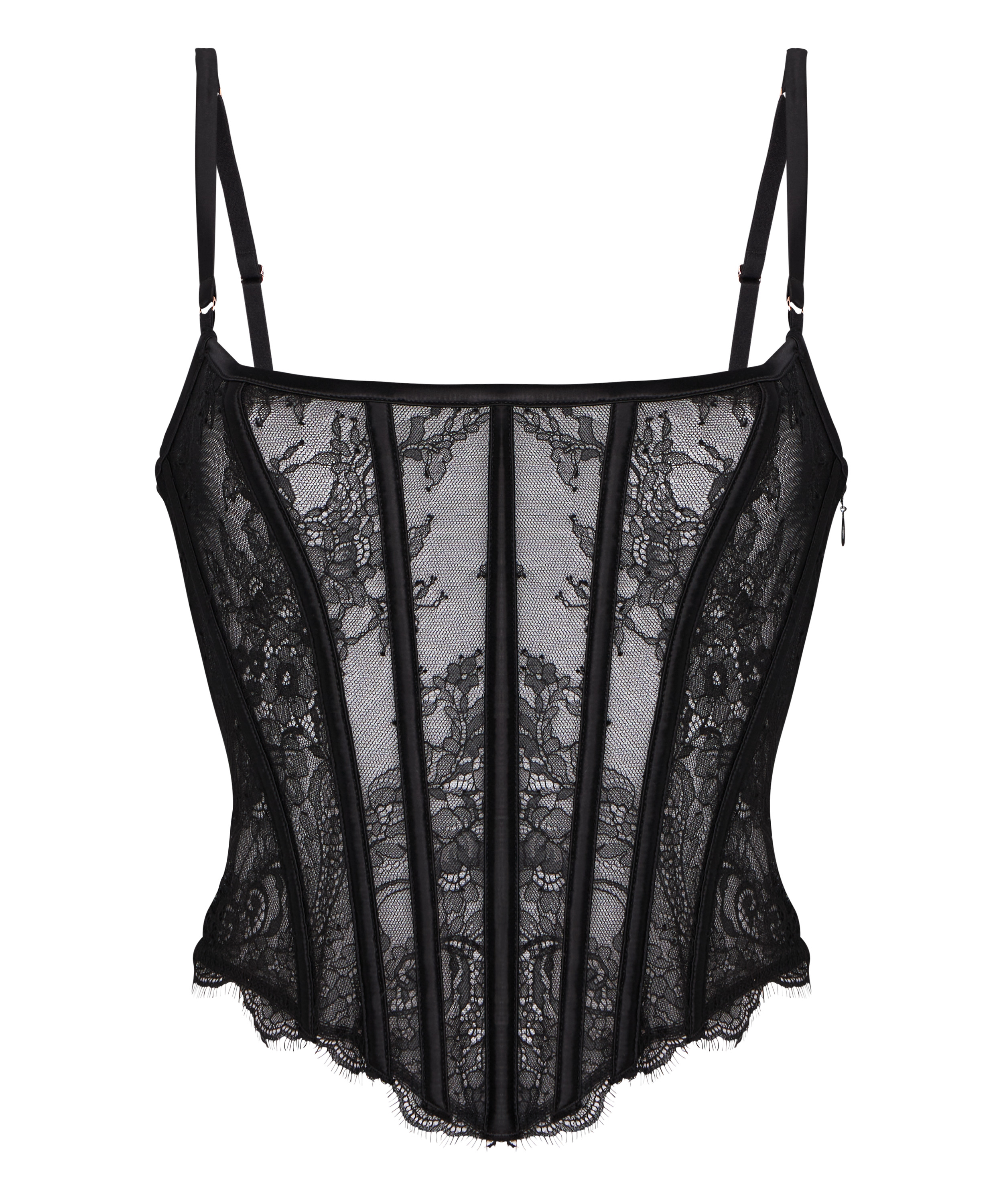 Bustier Sylvia, Black, main