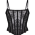 Bustier Sylvia, Black