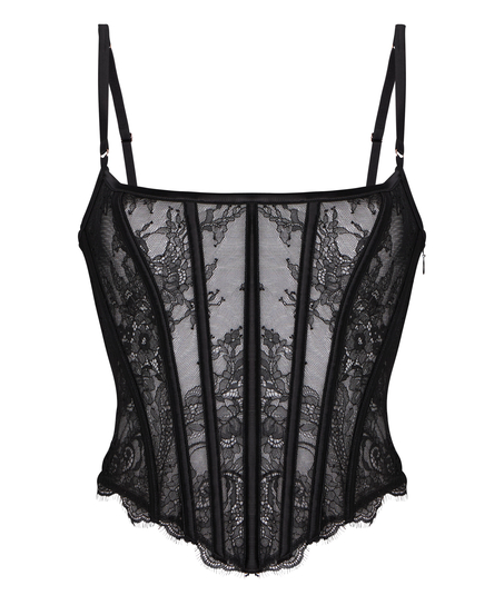 Bustier Sylvia, Black