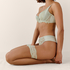 Stay Ups 15 Denier Lace, Green