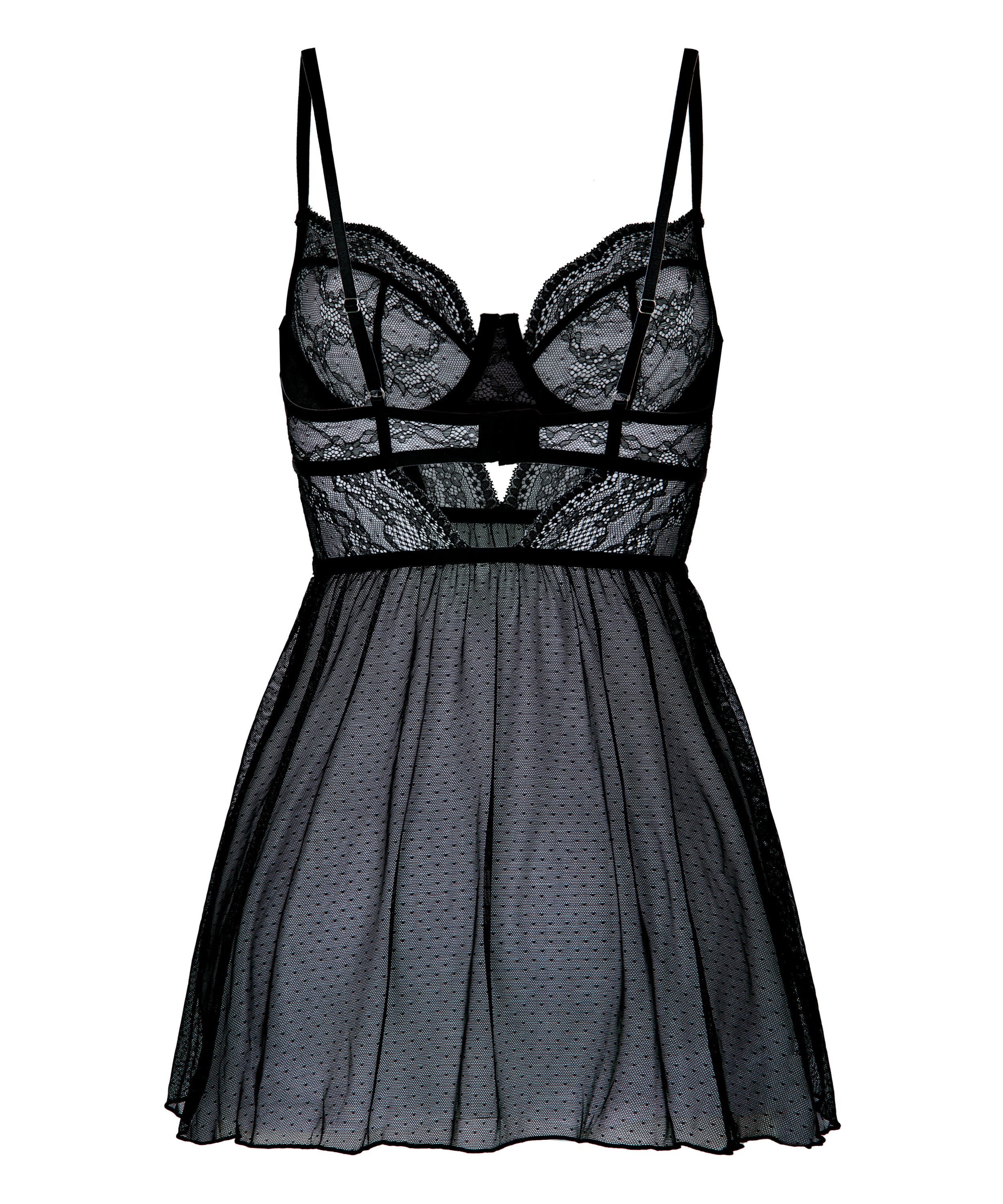 Isabelle Babydoll, Black, main