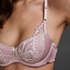 Allegra Padded Underwired Bra, Pink