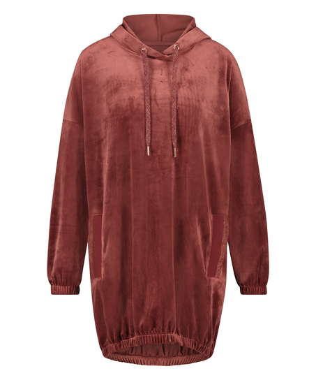Velvet dress, Brown