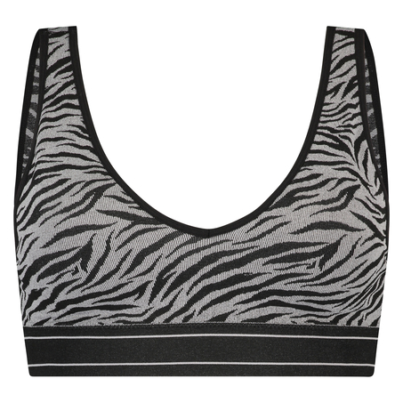 Eliza seamless bralette, Gray