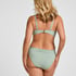 Non Padded Underwired Bikini Top Luxe, Green