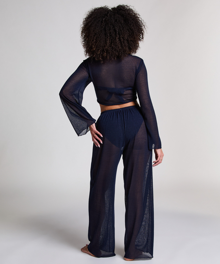 Beach Knit Top, Blue