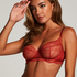Isabelle Non-Padded Underwired Bra, Orange