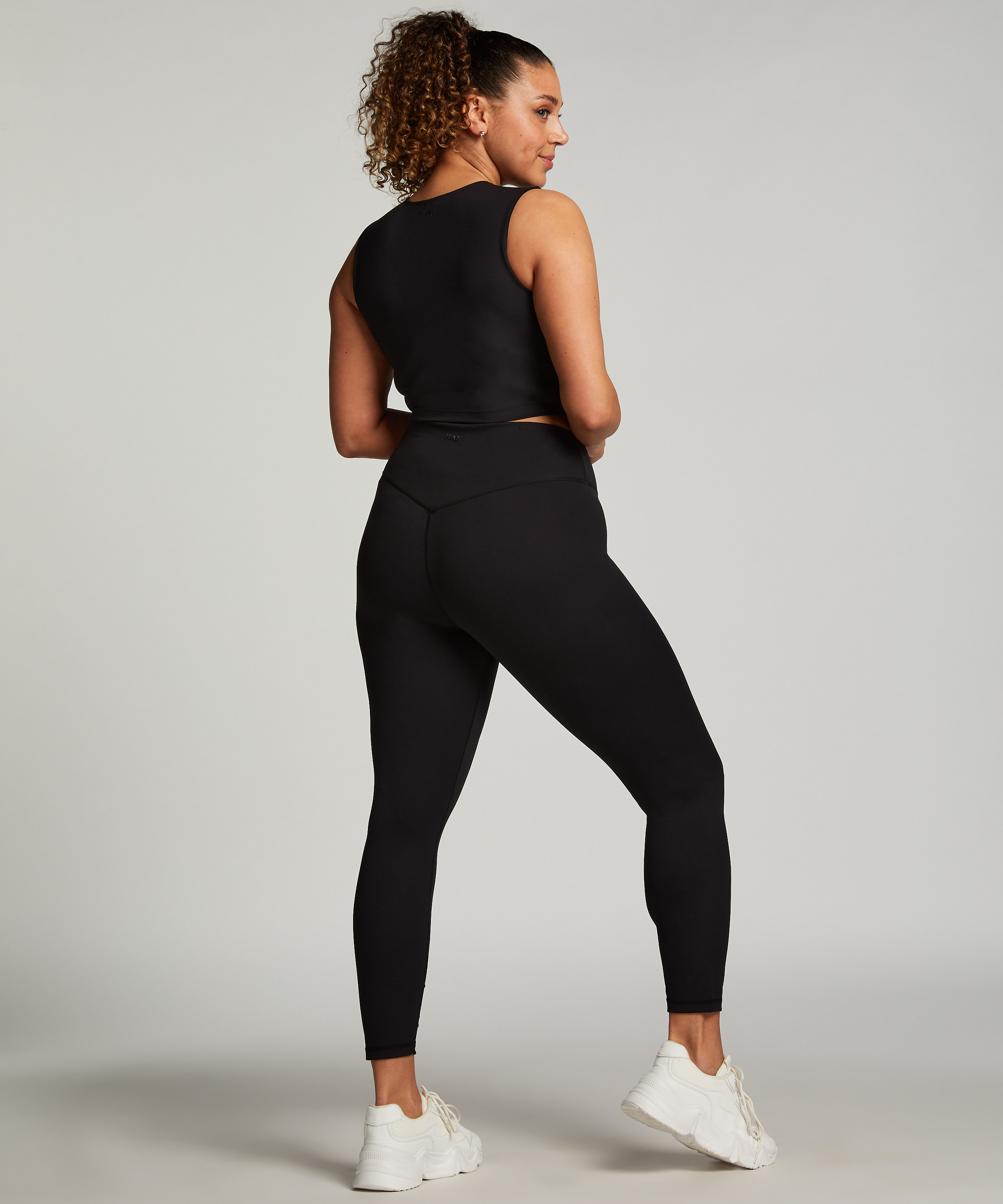 HKMX High Waist Leggings, Black, main