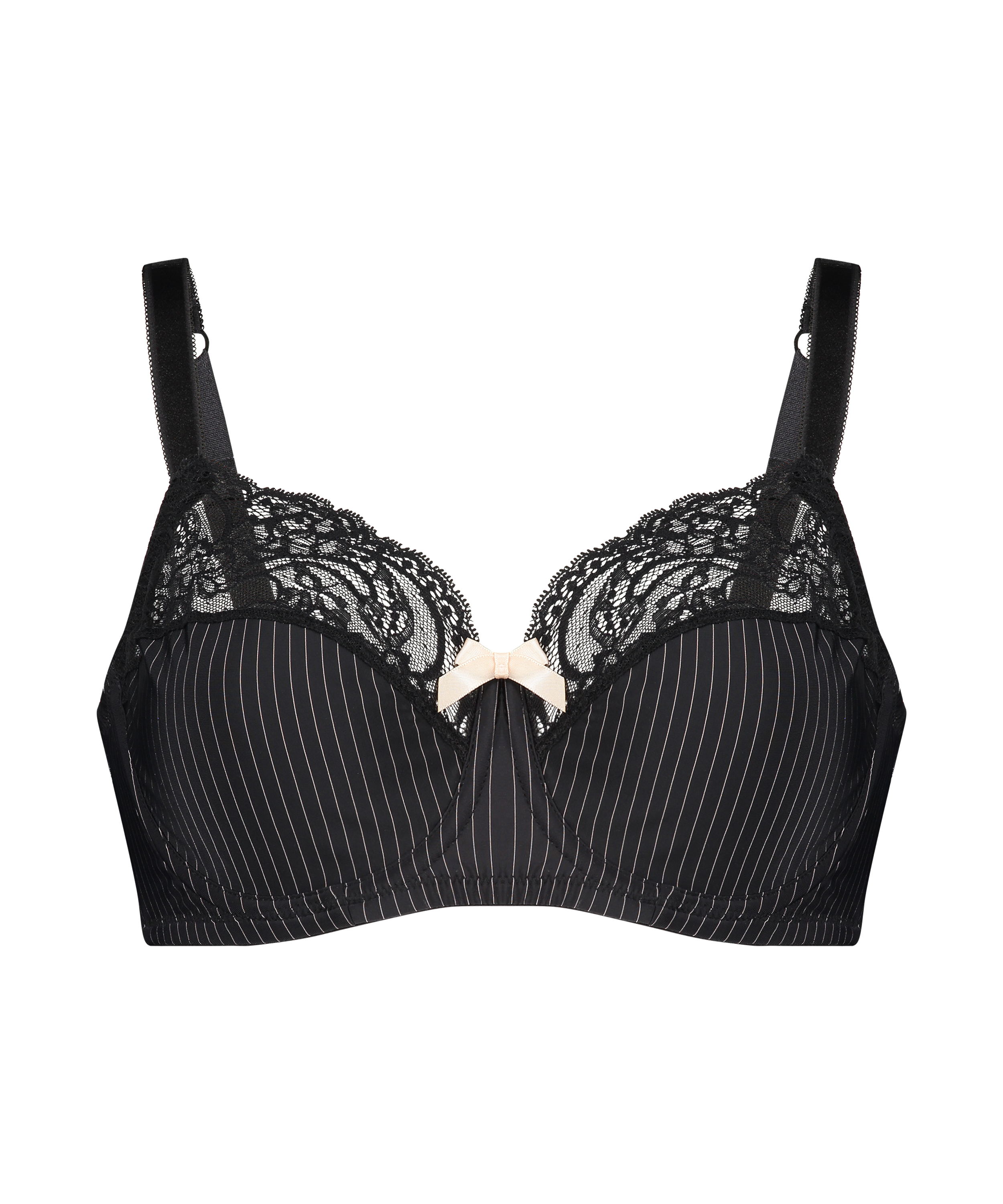Adalyn Non-Padded Underwired Bra, Black, main