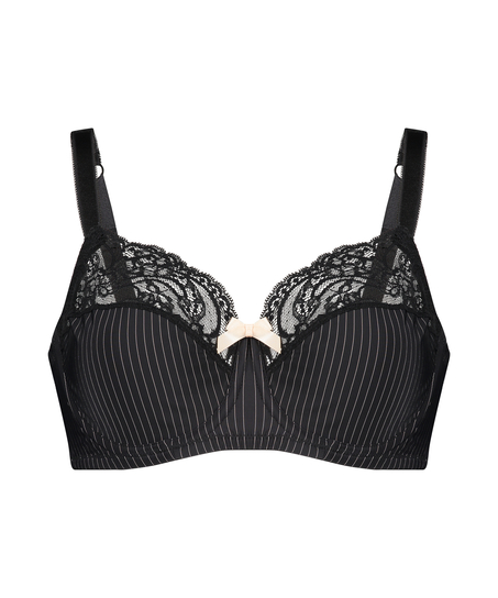 Adalyn Non-Padded Underwired Bra, Black