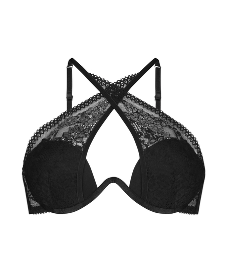 Vera Padded Underwired Bra, Black
