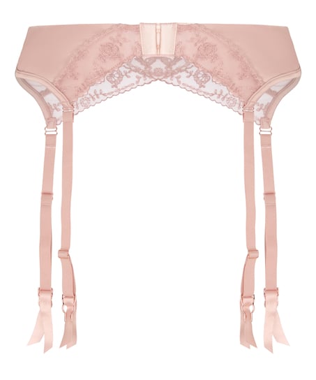 Suspenderbelt Brigitte, Pink