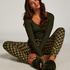 Jersey Pyjama Pants, Green