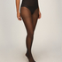 Tight 15 Denier Diamond Backseam, Black
