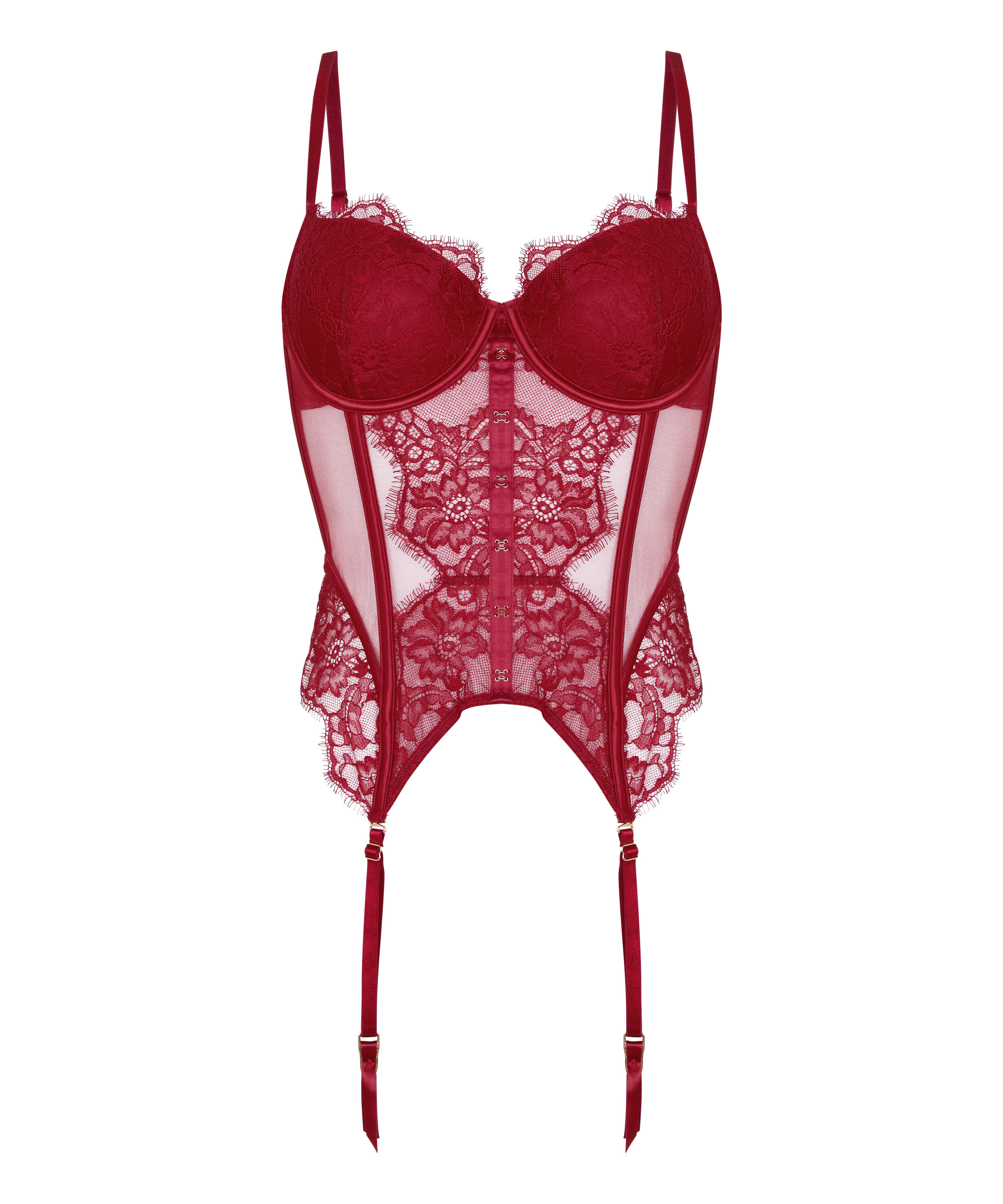 Bustier Cecilia, Red
