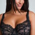 Daisy Non-Padded Underwired Bra, Black