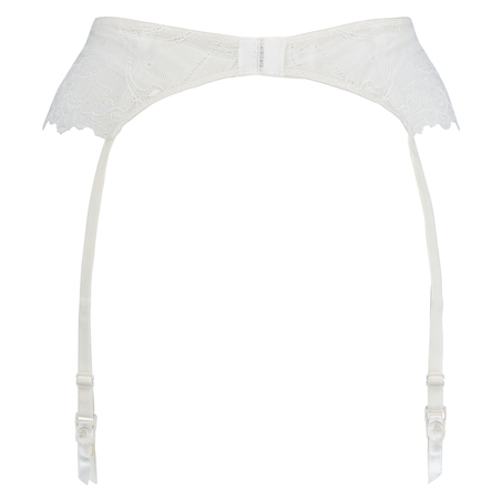 Suspenders, White