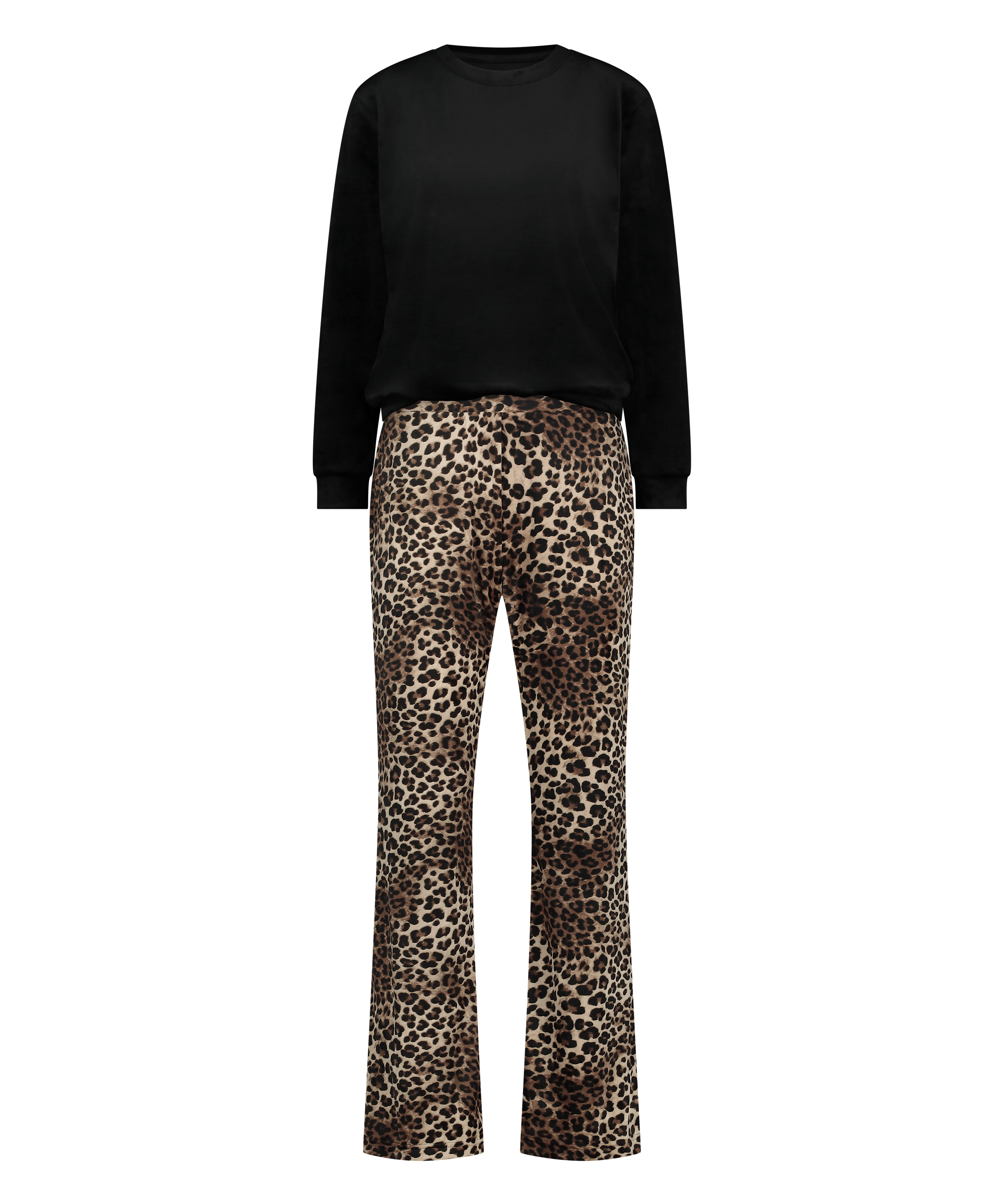 Pyjamaset with Bag, Beige, main